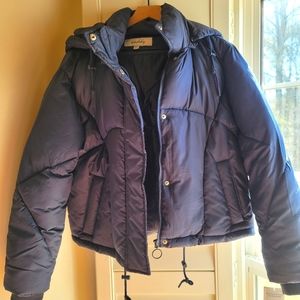 NWT Navy Puffer Jacket